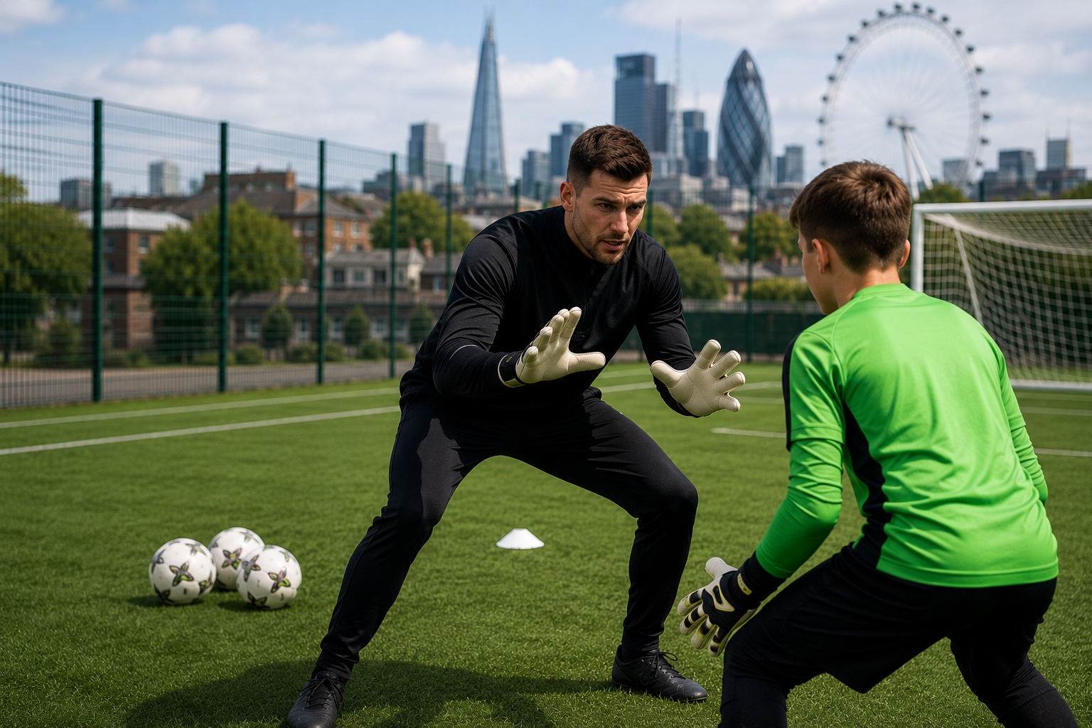 Goalkeeper coaching in London